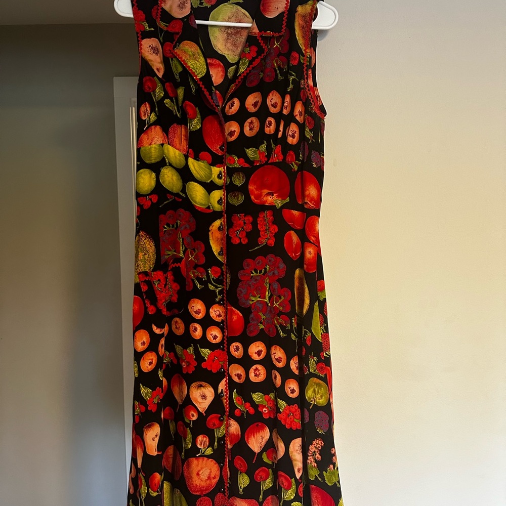 Magical Betsey Johnson Y2K Vintage Fruit Dress - Picture 5 of 6